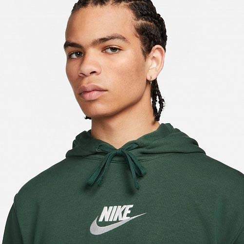 Джемпер Nike M NK NIKE Club+ FT PO LBR HOODIE FB7788-323 р.2XL зелений