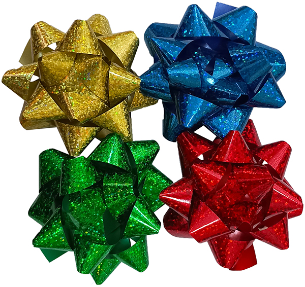 Бантики для украшения подарка