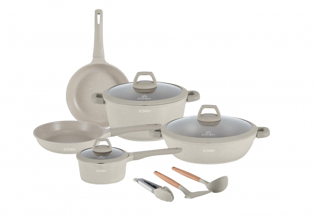 Набор посуды Kohen GRAND LATTE 11 предметов KN99009