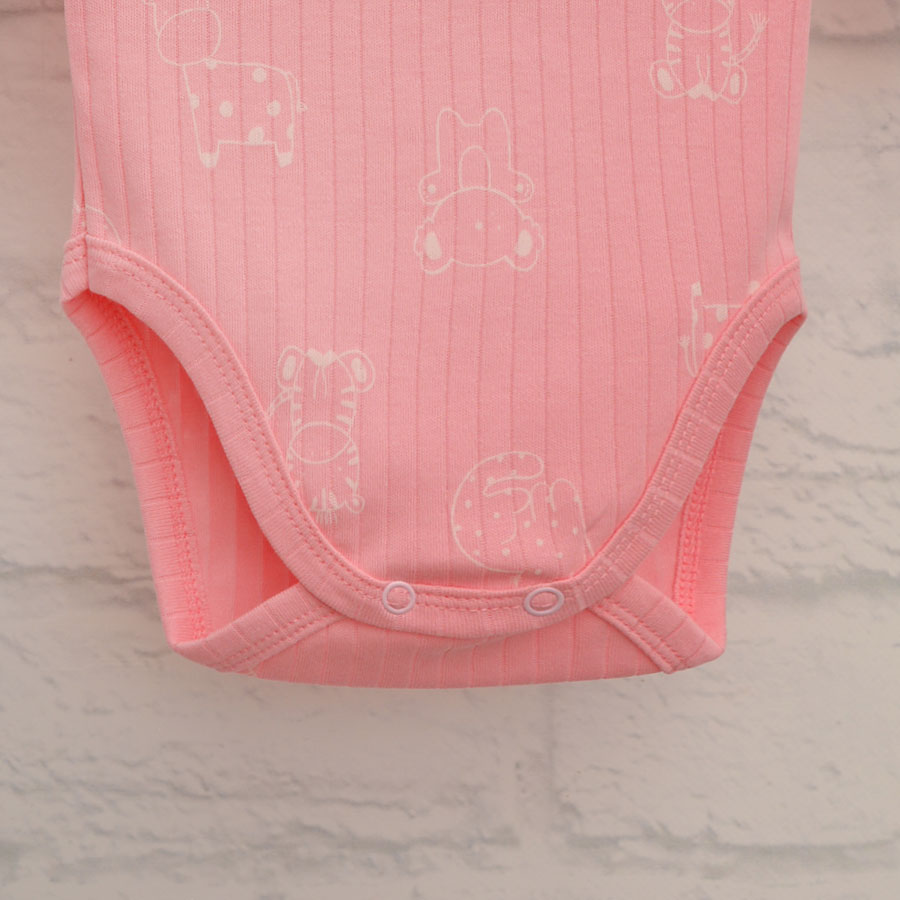 Боди детское для девочки Blanka Животные р.56-62 розовый 110841