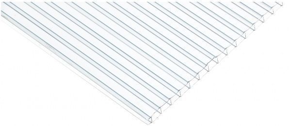 Поликарбонатный лист Bauglas ST Longlife 3000x1050x8 мм прозрачный 