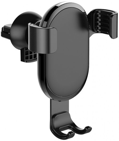 Автотримач для телефона Metallic Gravity Holder ColorWay CW-CHG01-BK чорний