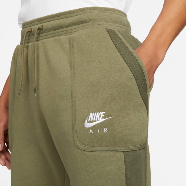 Штани Nike M NSW AIR FLEECE JGGR DC4317-222 р. L оливковий