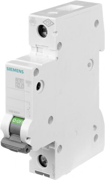 Автоматичний вимикач Siemens 1p B 40A 6kA 5SL6140-6