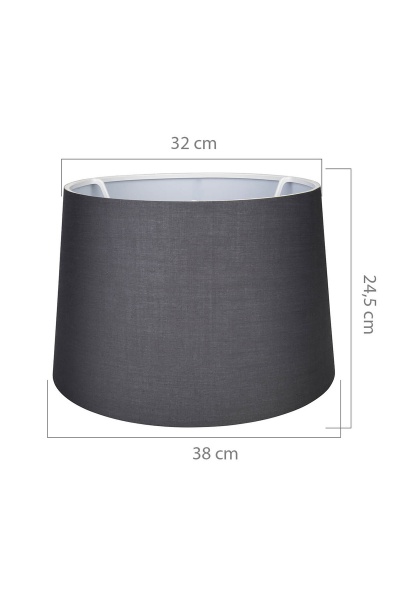 Плафон Deco Luna MDL.3566 серый