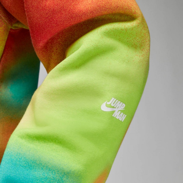 Джемпер Nike M J FLT MVP AOP FLC PO DV4587-252 р. XL різнокольоровий