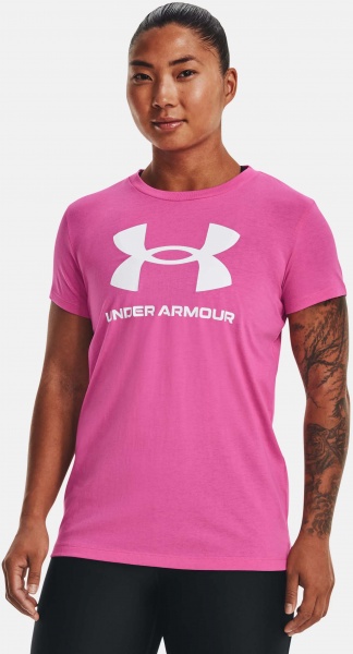 Футболка Under Armour SPORTSTYLE LOGO SS 1356305-659 р.XL бежевий