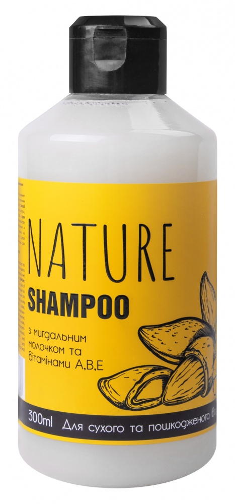Шампунь Nature Box с маслом миндаля 300 мл