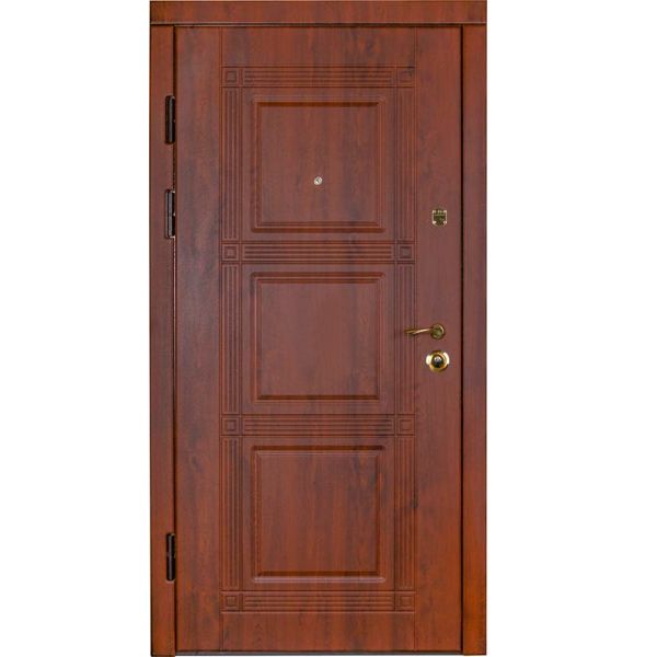 Дверь входная Мавіс Винорит № 09 дуб бронзовый 2030x960мм левая