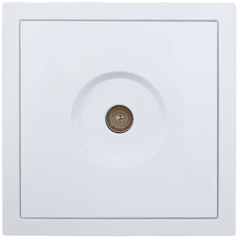 Механізм розетки TV кінцева HausMark Juna IP20 білий