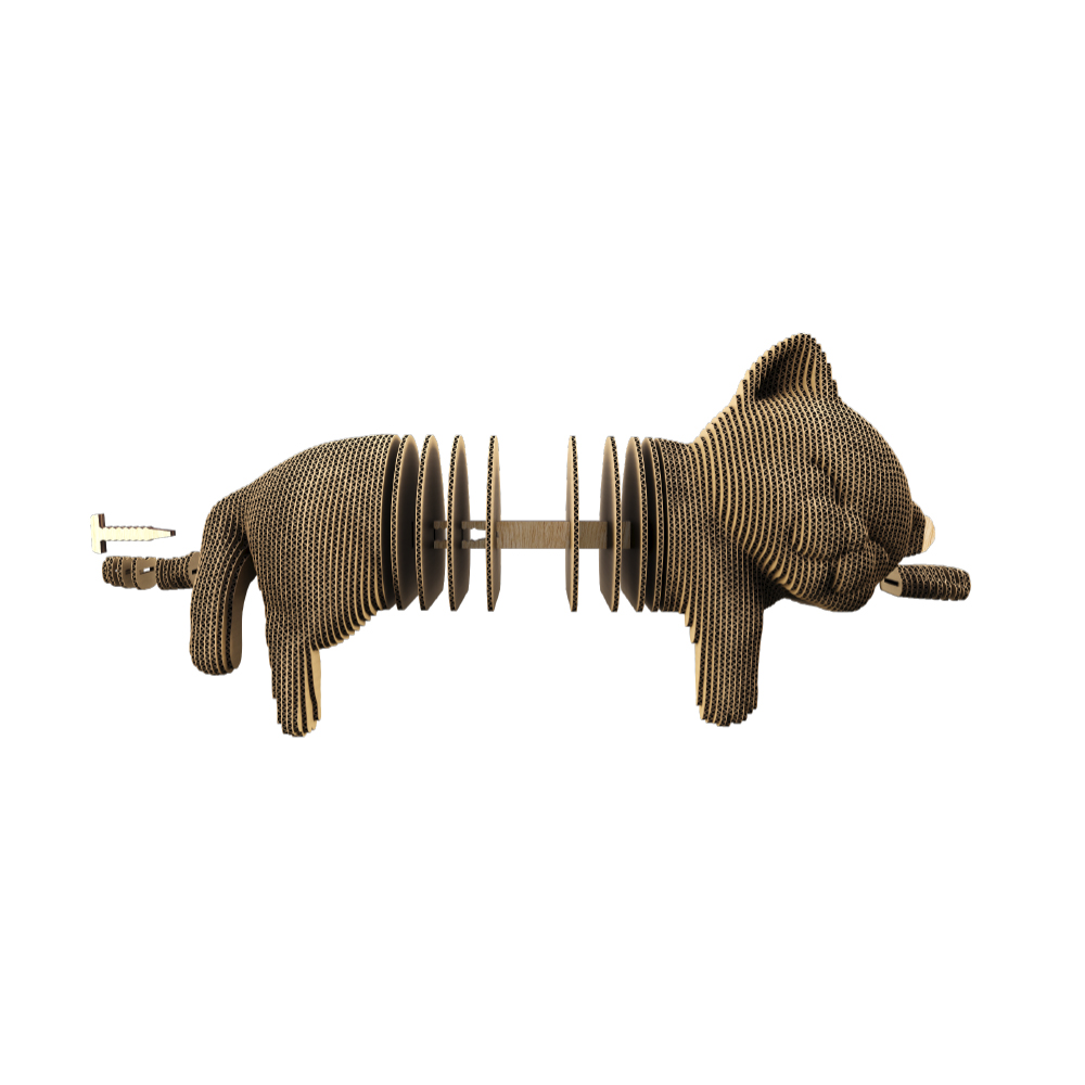 Конструктор картонний Cartonic 3D Puzzle KITTENS TRIO CARTKITTENS