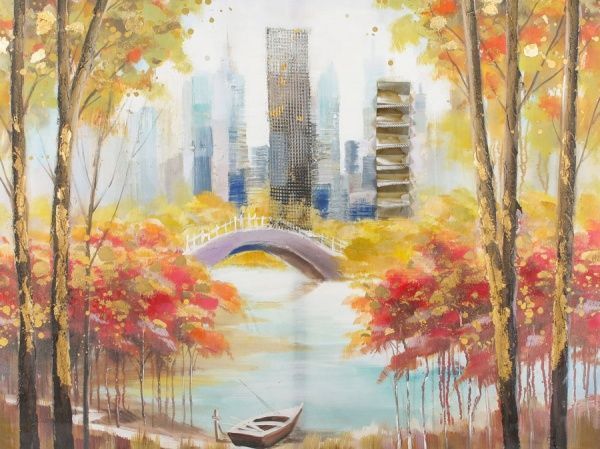 Картина Хайд парк 90x120 см 