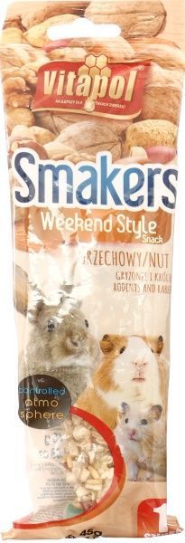 Корм Vitapol «Smakers» з горіхами для гризунів і кроликів