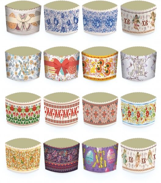 Набор форм для пасхи 4 шт. d 110 мм