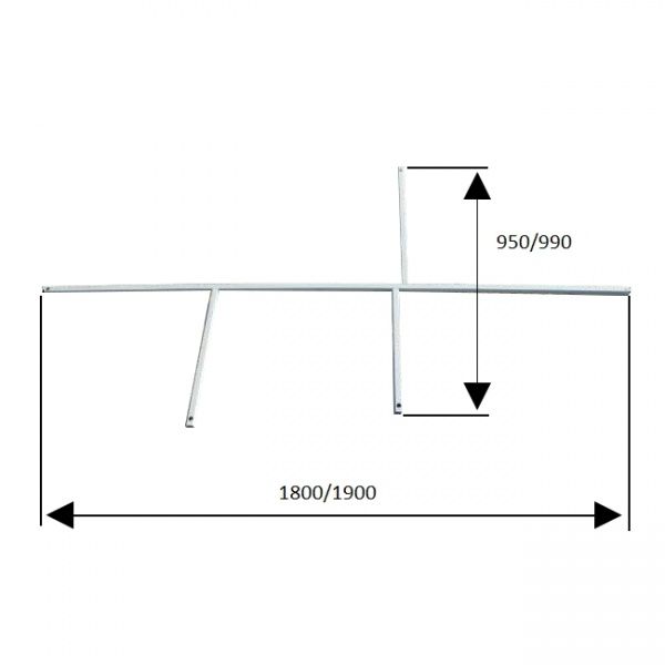 Каркас для ванны Imprese Loreta RamR160