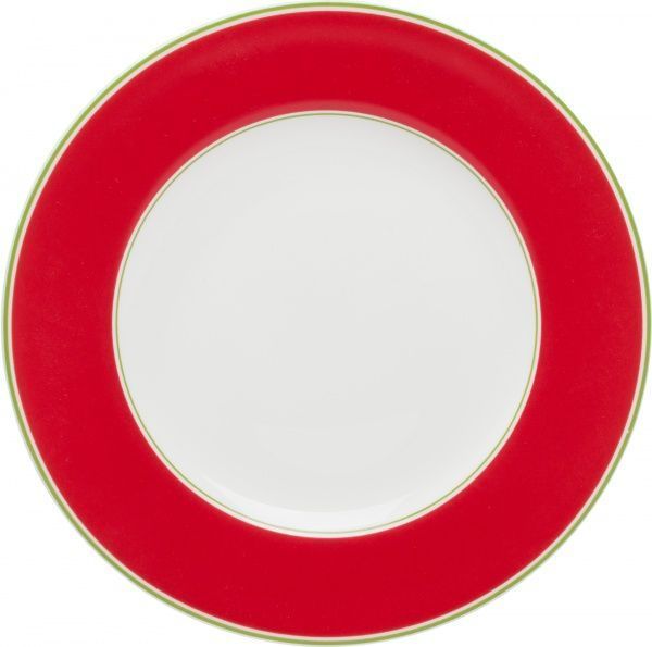 Тарілка обідня Emotion 20,5 см червона Fiora