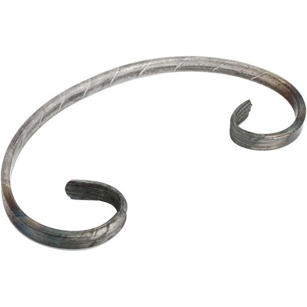 Завиток 80x50 полоса 12x6 мм