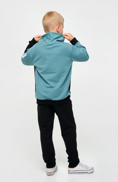 Спортивный костюм для мальчиков Smil 117242 р.134 зеленый 