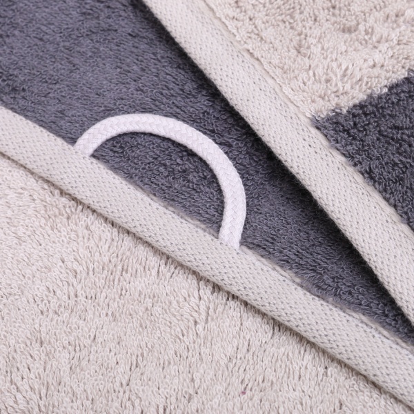 Рушник махровий Doubleface 80x150 см пісочний Cawo 