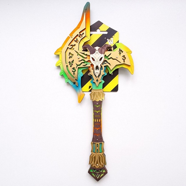 Оружие игрушечное Сувенир Декор Топор SHADOW MOURNE (ULTRA-GOLD)