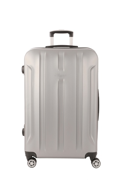 Чемодан 100 л серебряный MCS V354 на 4 колесах L 28