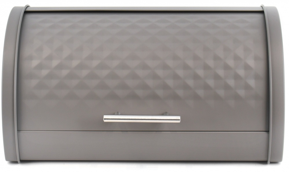 Хлібниця Flamberg Premium Rhombus 39х28х18,5 см сірий