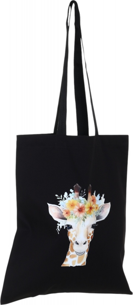 Экосумка Жираф 420х350 (600) черный