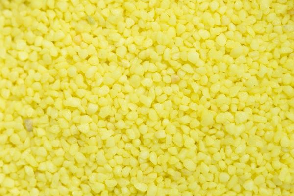Песок декоративный Gutti Yellow 0.8-1.2 800 гр.