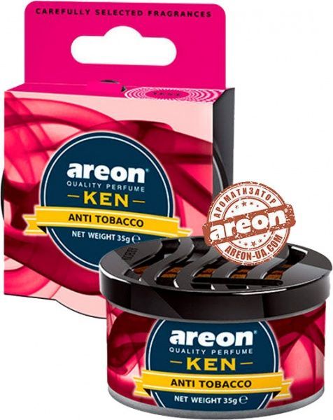 Ароматизатор на панель приладів АРЕОН KEN антитютюн