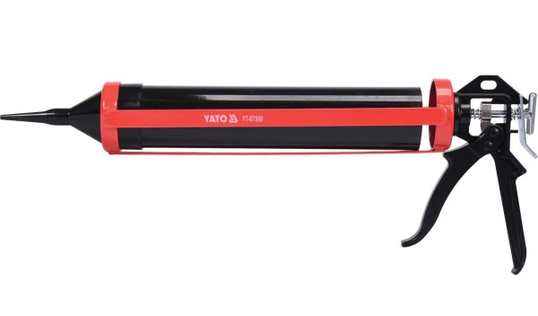 Пистолет для герметика YATO со сменными насадками YT-67580