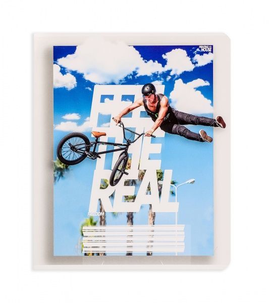 Комплект зошитів Відчуй свободу 36 аркушів у клітинку 15 шт. Поділля