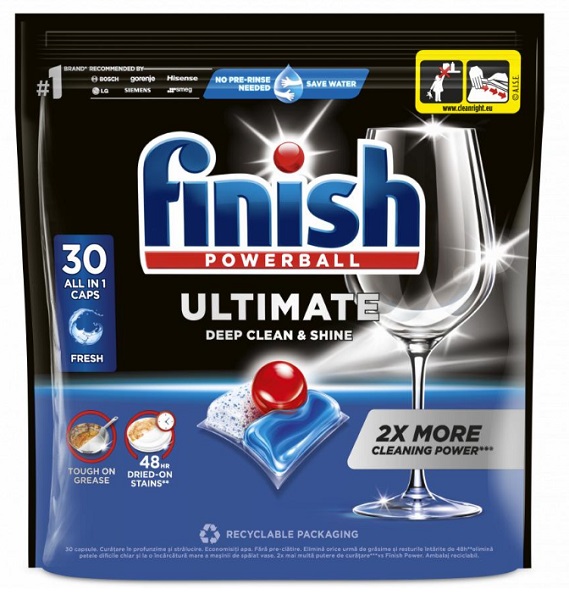 Капсулы для ПММ Finish Ultimate All in 1 30 шт.