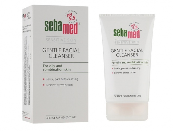 Очищающее средство Sebamed Sensitive Skin для жирной и комбинированной кожи лица 150 мл