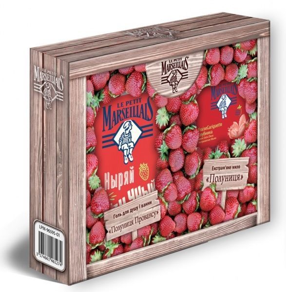 Подарочный набор Le Petit Marseillais Клубника Прованса
