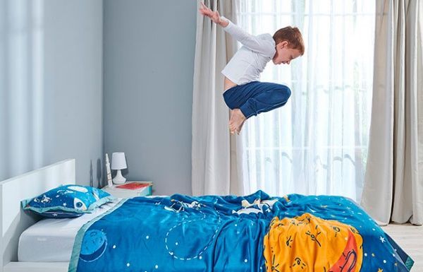 Подушка Dormeo Лан Космос синий с рисунком 40х60 см 110049120 