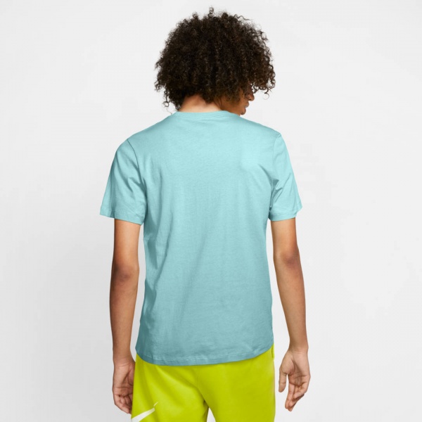 Футболка Nike M NSW CLUB TEE AR4997-382 р.L м'ятний
