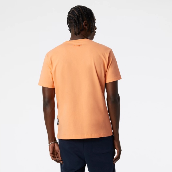 Футболка New Balance MT21559PGZ р.M помаранчевий