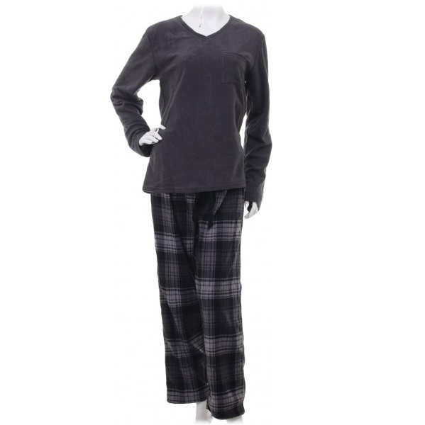 Костюм домашний мужской La Nuit Basic Check р. XL серый 