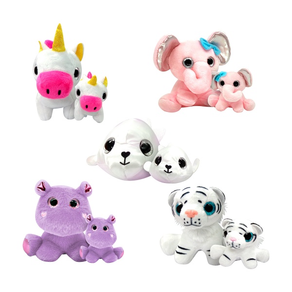 Мягкая игрушка Surprizamals в шаре S4 Мама и малыш в ассортименте SU03511-5016