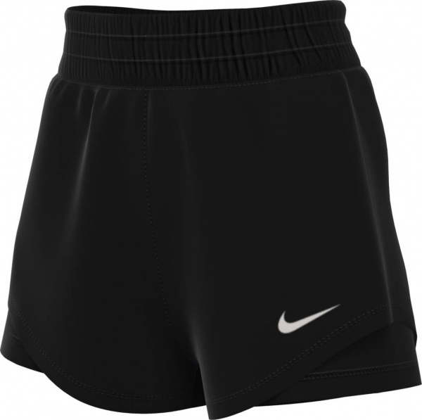 Шорти Nike W NK ONE DF HR 3IN 2N1 SHORT DX6016-010 р. S чорний