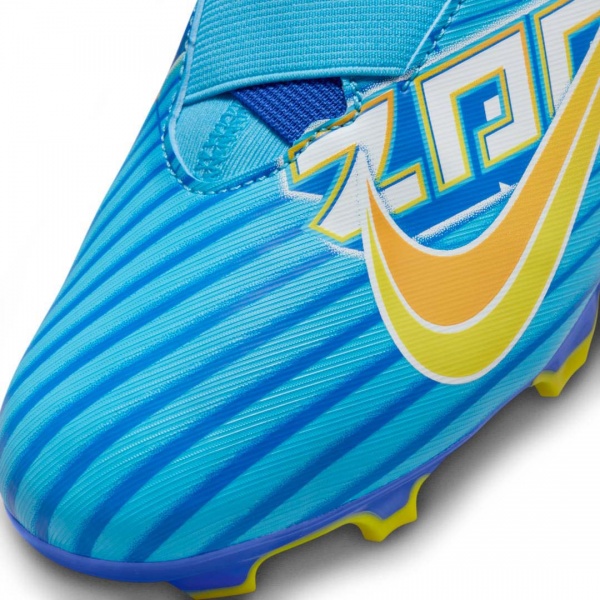 Бутси Nike NIKE JR. MERCURIAL ZOOM SUPERFLY 9 ACADEMY KM FG/MG DO9790-400 р.38,5 різнокольоровий