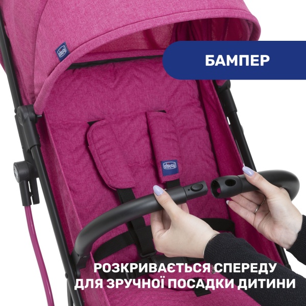 Коляска прогулочная Chicco Trolley Me сиреневая (79865.62) 