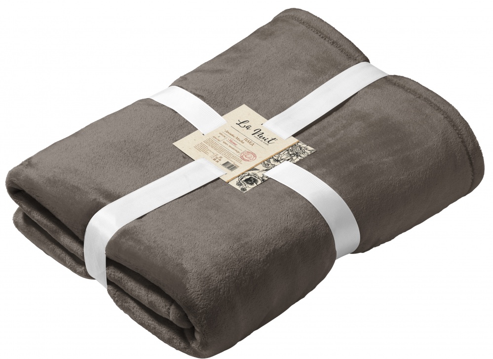 Плед Mocha 200x220 см светло-серый La Nuit