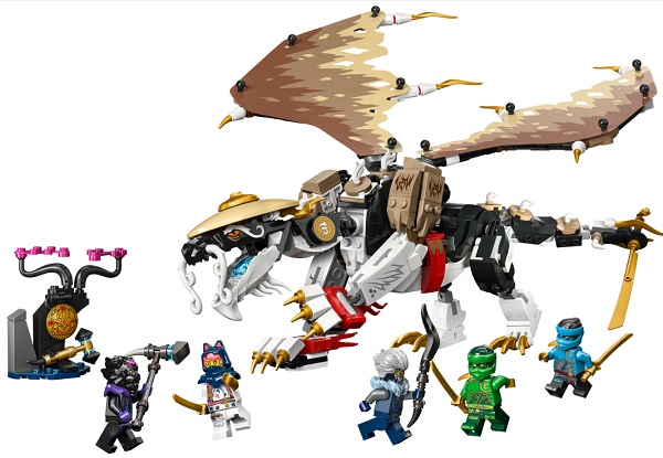 Конструктор LEGO NINJAGO Еґалт Повелитель Драконів 71809