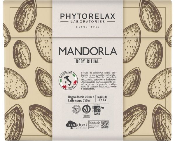 Набір подарунковий унісекс Phytorelax Vegan & Organic Almond