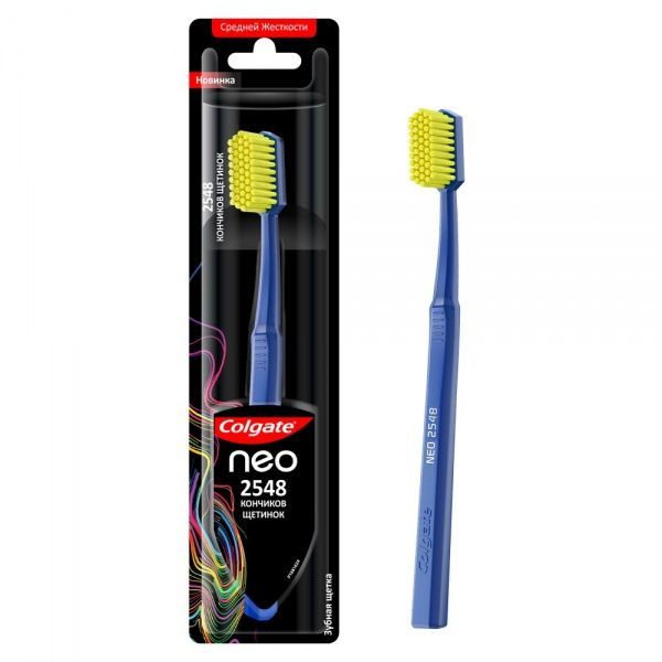 Зубная щетка Colgate NEO средней жесткости 1 шт.
