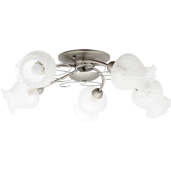 Люстра Accento Lighting Galatea ALSQ-MD37329/5 сатин/никель