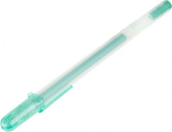 Ручка гелевая Sakura Metallic Зеленая 