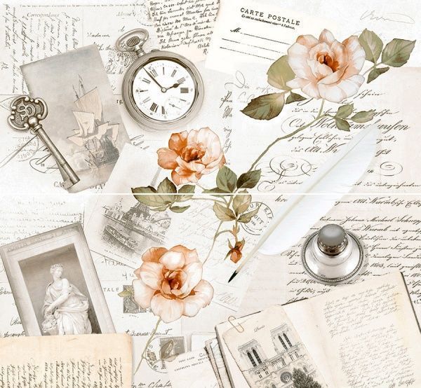 Плитка InterCerama Continental декор-панно бежеве П 157 021 46x50 