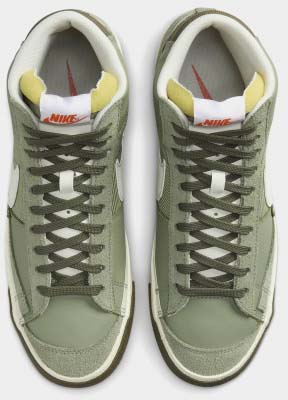 Кроссовки Nike BLAZER MID '77 PRO CLUB DQ7673-301 р.43 зеленый